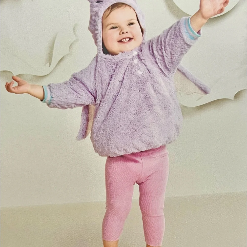 Infant Lavender Unicorn Pullover Boutique Halloween Costume 0-6 Months